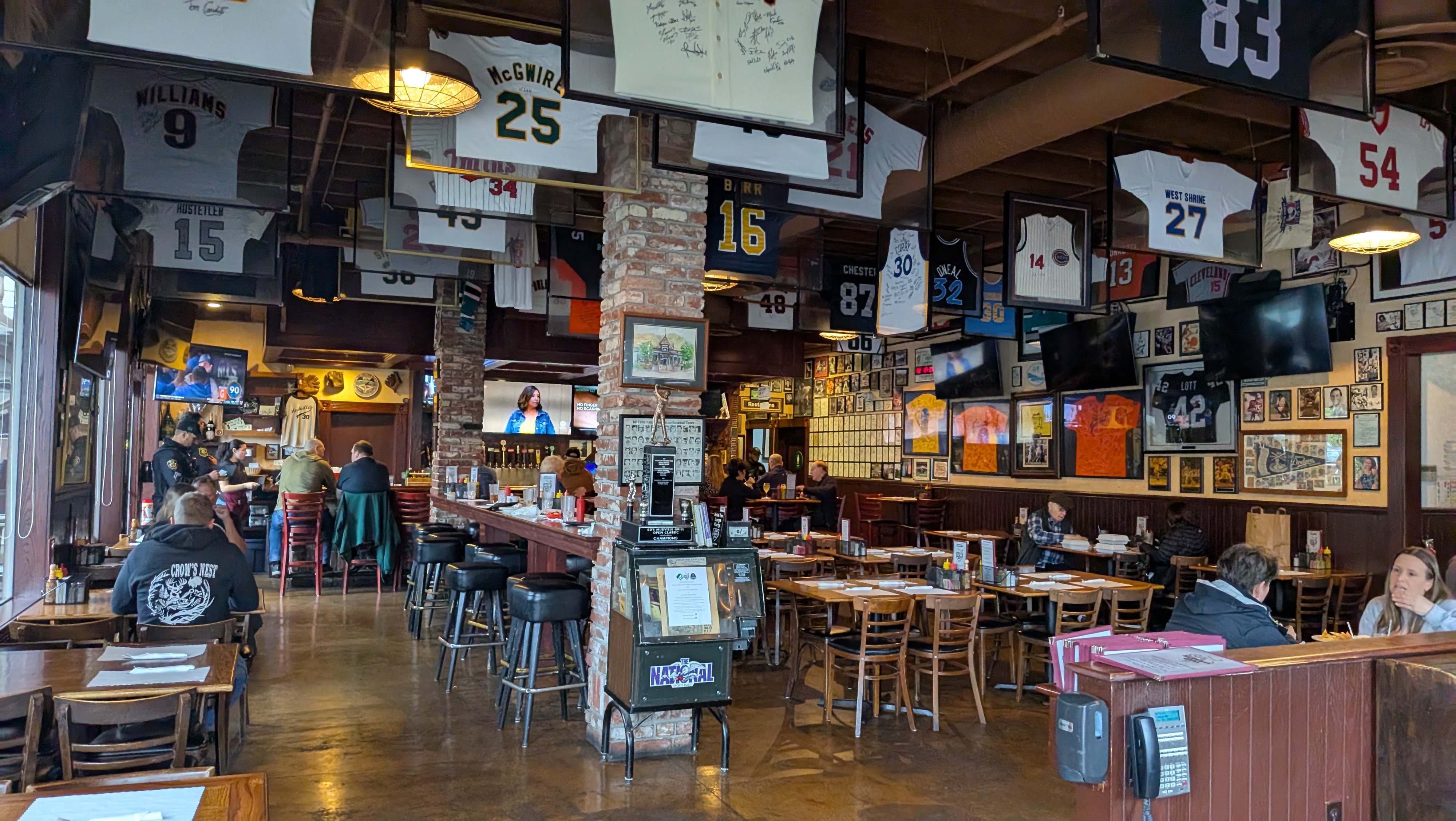 Mudville Grill Inside